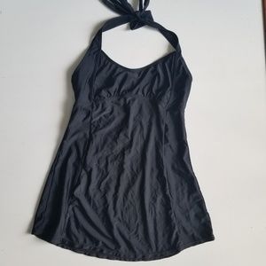4x$10 Women Basic Editions 10 black  Swimsuit top or cover all